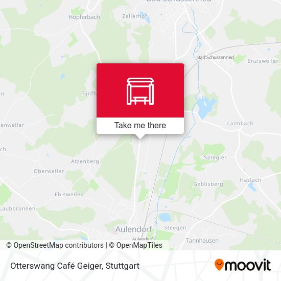 Otterswang Café Geiger map
