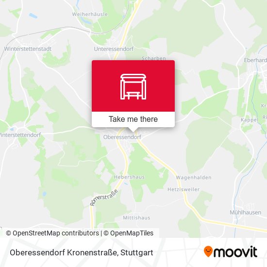 Oberessendorf Kronenstraße map
