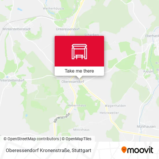 Карта Oberessendorf Kronenstraße