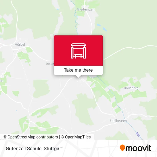 Карта Gutenzell Schule
