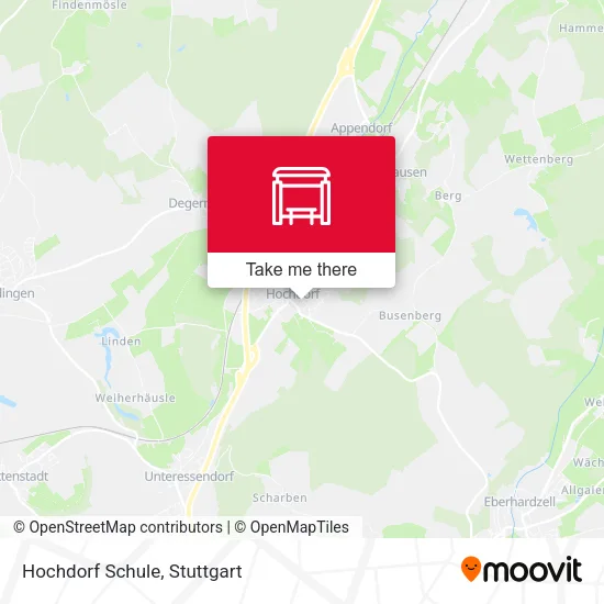 Карта Hochdorf Schule