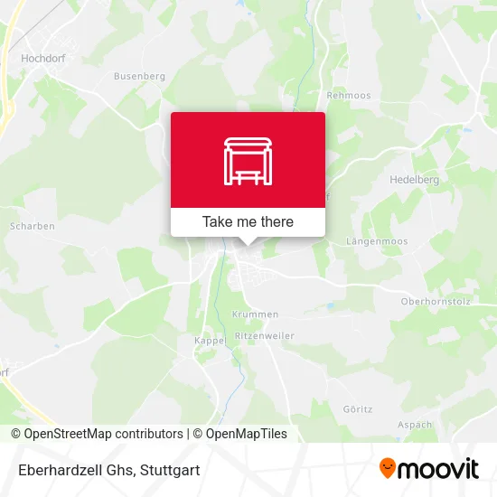 Карта Eberhardzell Ghs