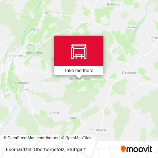 Карта Eberhardzell Oberhornstolz