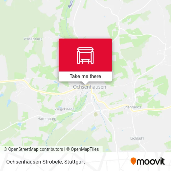 Карта Ochsenhausen Ströbele