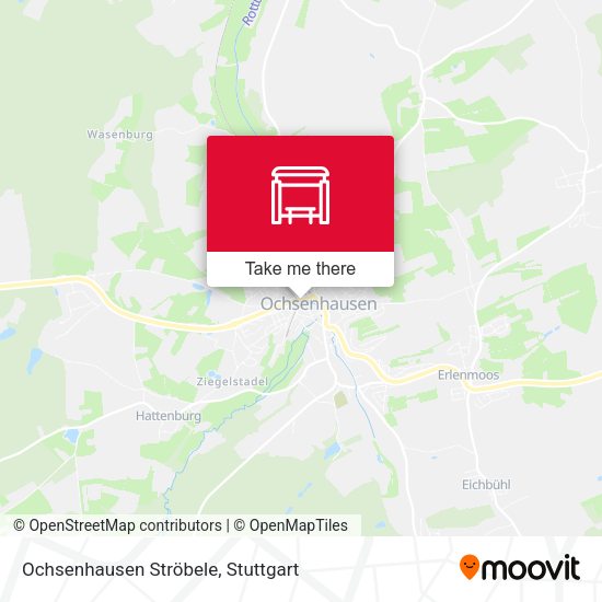 Ochsenhausen Ströbele map