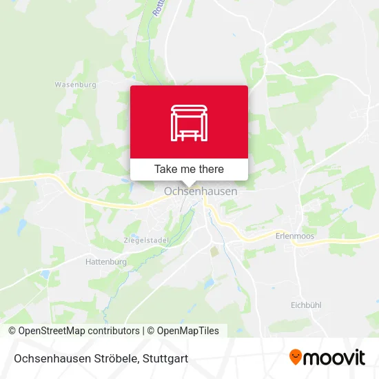 Карта Ochsenhausen Ströbele