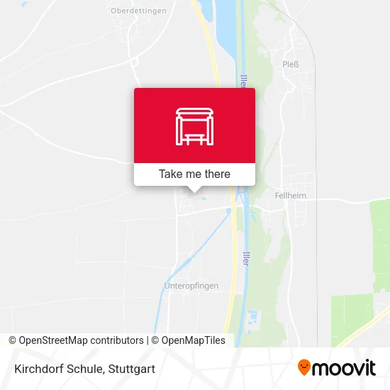 Карта Kirchdorf Schule