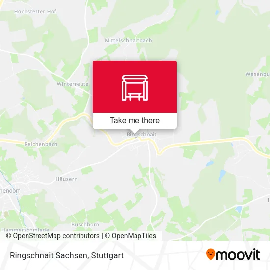 Карта Ringschnait Sachsen