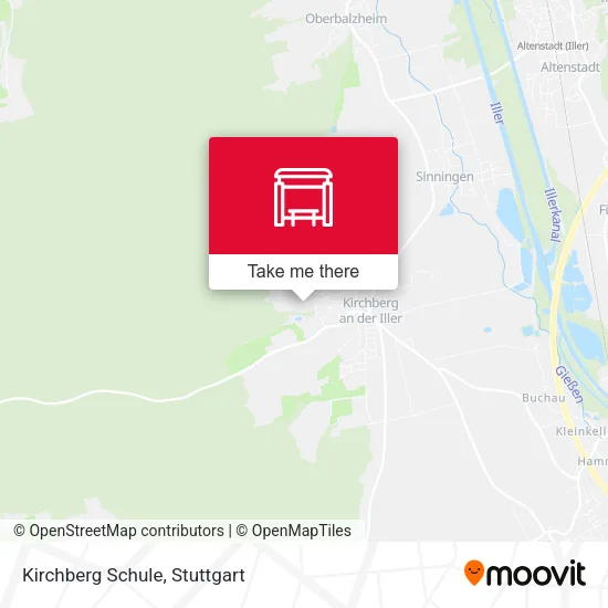 Карта Kirchberg Schule