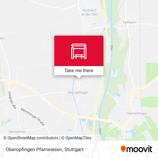Oberopfingen Pfarrwiesen map