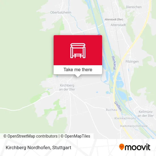 Карта Kirchberg Nordhofen