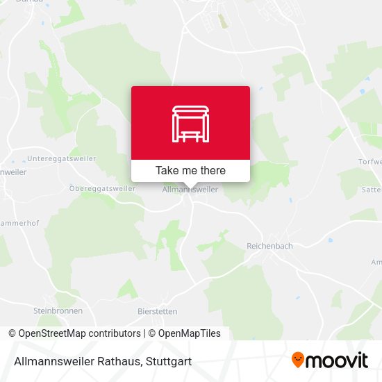 Allmannsweiler Rathaus map