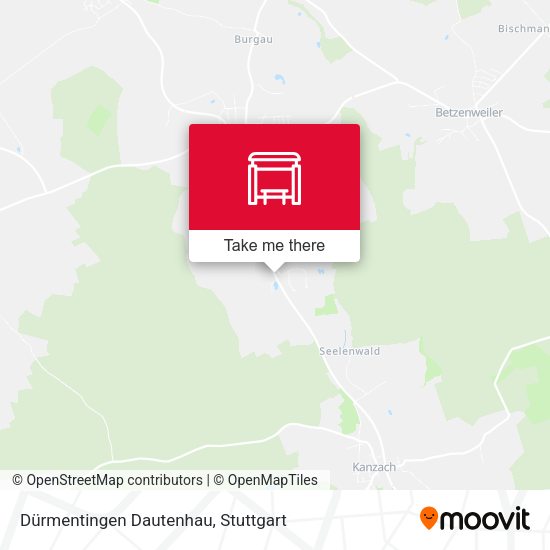 Dürmentingen Dautenhau map