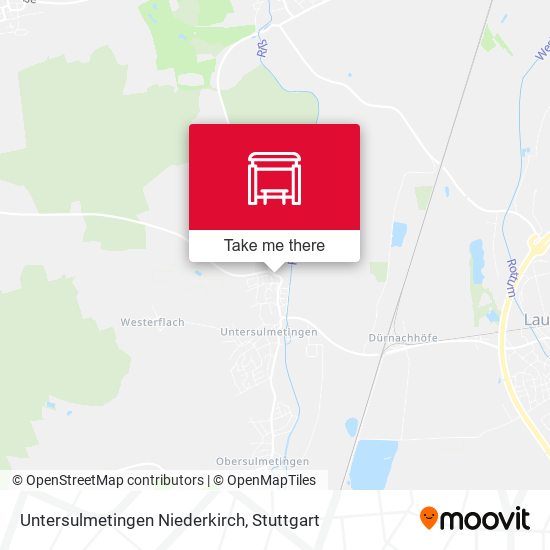Untersulmetingen Niederkirch map