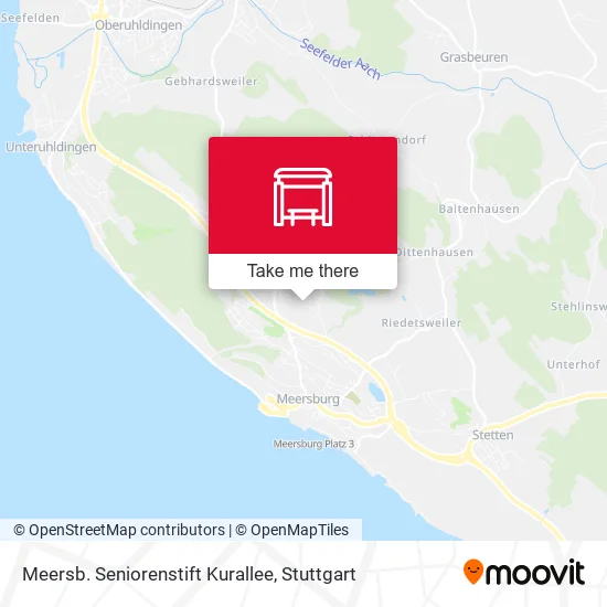 Карта Meersb. Seniorenstift Kurallee