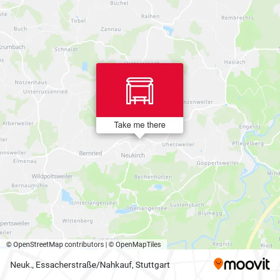 Карта Neuk., Essacherstraße/Nahkauf