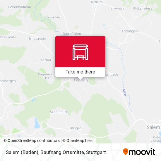 Salem (Baden), Baufnang Ortsmitte map