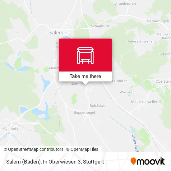 Карта Salem (Baden), In Oberwiesen 3
