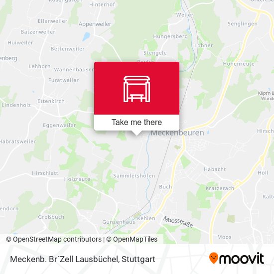 Meckenb. Br´Zell Lausbüchel map