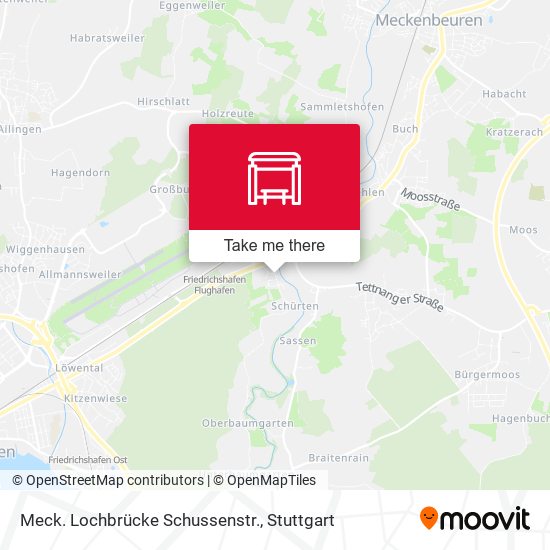 Meck. Lochbrücke Schussenstr. map