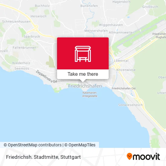 Карта Friedrichsh. Stadtmitte