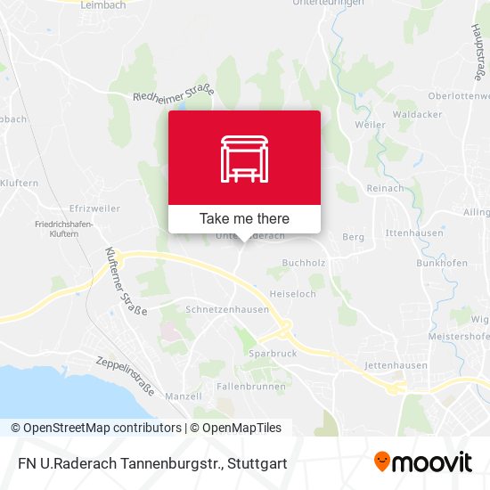 Карта FN U.Raderach Tannenburgstr.