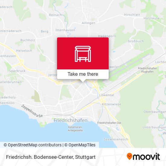 Friedrichsh. Bodensee-Center map