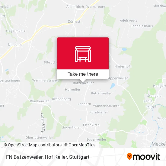 Карта FN Batzenweiler, Hof Keller