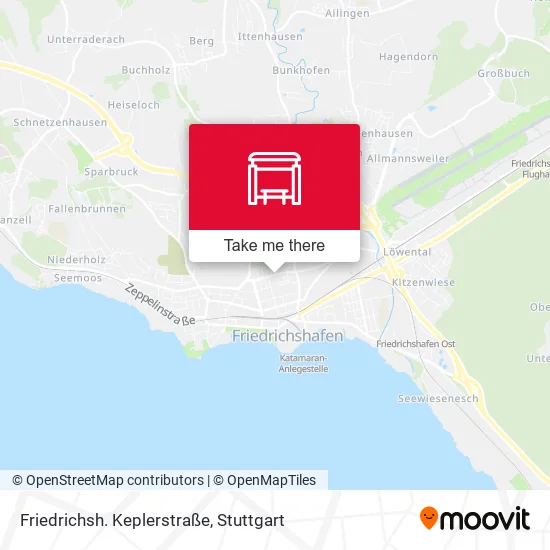 Карта Friedrichsh. Keplerstraße