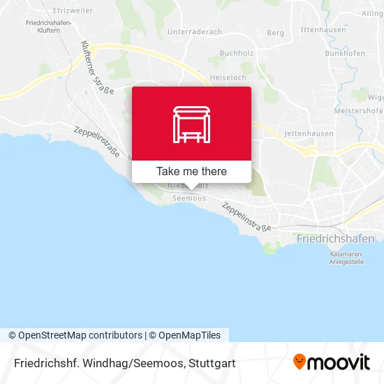 Карта Friedrichshf. Windhag/Seemoos
