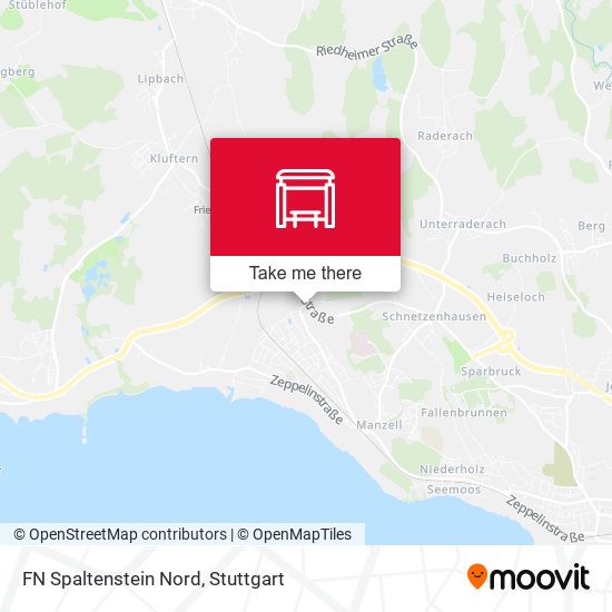 FN Spaltenstein Nord map