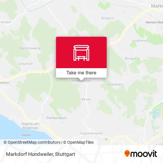 Карта Markdorf Hundweiler