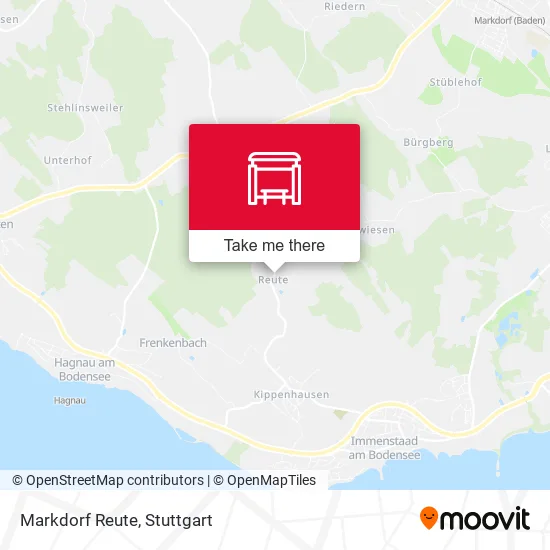 Карта Markdorf Reute