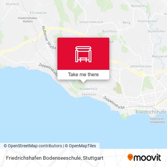 Карта Friedrichshafen Bodenseeschule