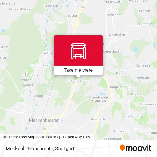 Meckenb. Hohenreute map