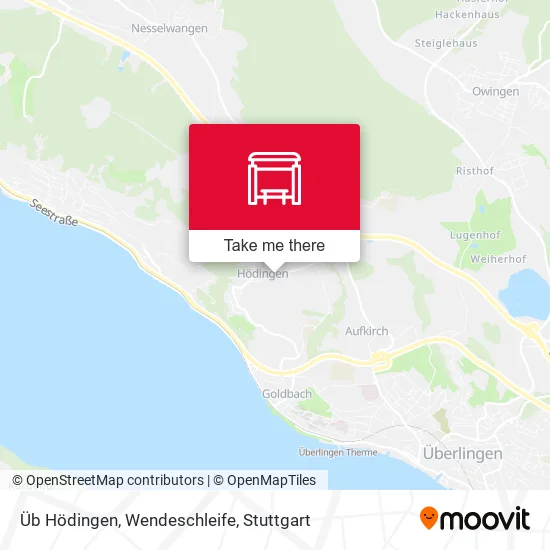 Карта Üb Hödingen, Wendeschleife