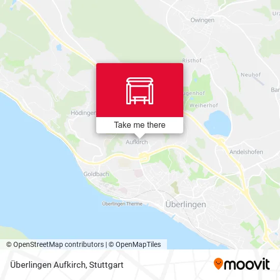 Карта Überlingen Aufkirch