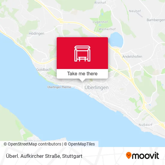 Карта Überl. Aufkircher Straße