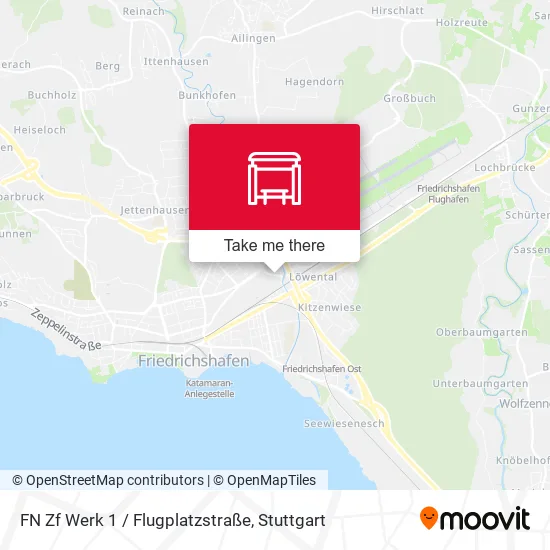 Карта FN Zf Werk 1 / Flugplatzstraße