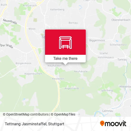 Карта Tettnang Jasminstaffel