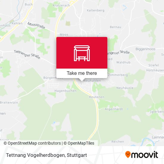 Карта Tettnang Vogelherdbogen