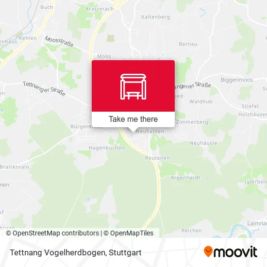 Карта Tettnang Vogelherdbogen