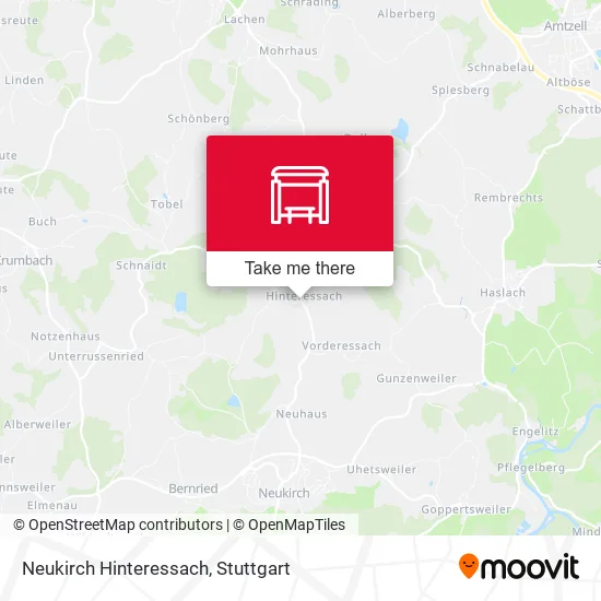 Карта Neukirch Hinteressach