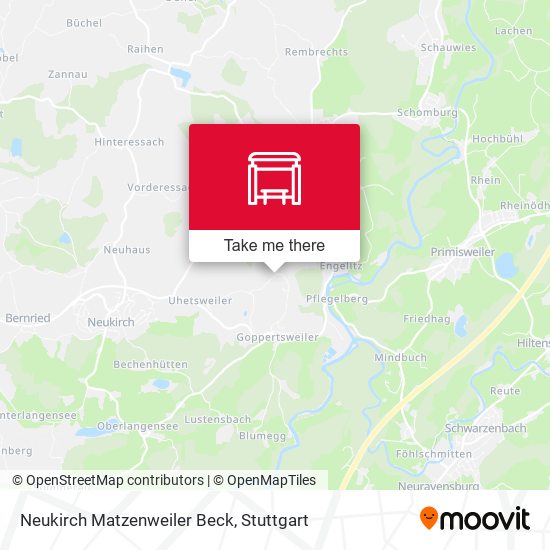 Neukirch Matzenweiler Beck map