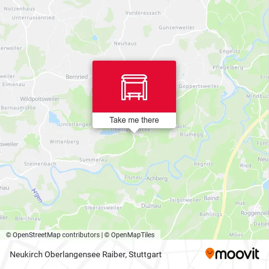 Карта Neukirch Oberlangensee Raiber