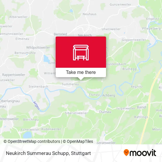 Карта Neukirch Summerau Schupp