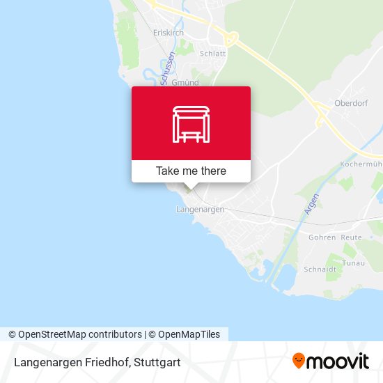 Langenargen Friedhof map