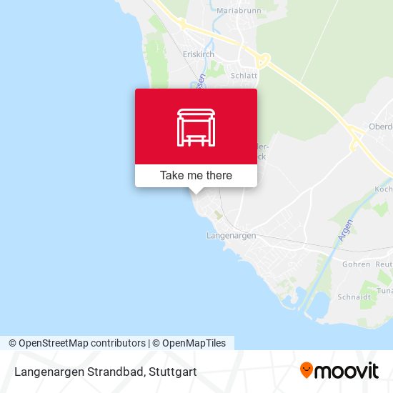 Карта Langenargen Strandbad