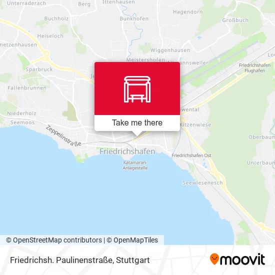 Карта Friedrichsh. Paulinenstraße