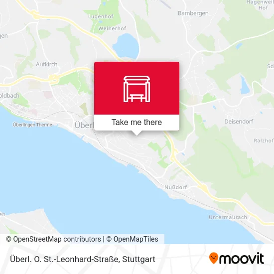 Карта Überl. O. St.-Leonhard-Straße
